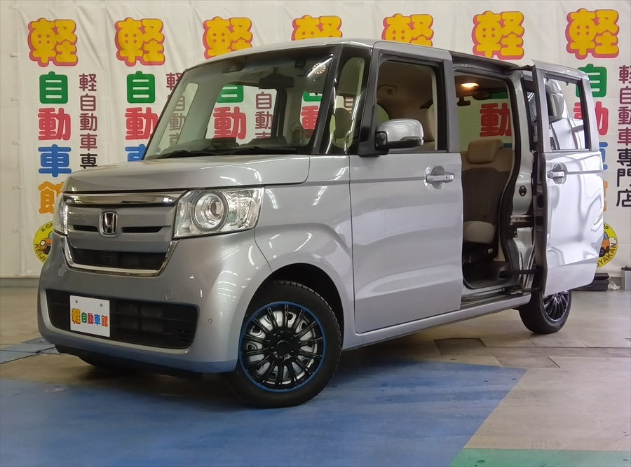 N-BOX Ｇ・Ｌターボホンダセンシング　ナビ・バックカメラ　4ＷＤ