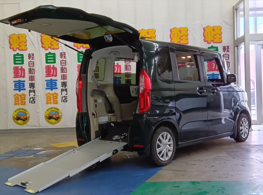 N-BOX G・スロープ　Lホンダセンシング　純正ナビ・TV・バックカメラ　福祉車両車いす仕様