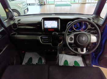 N-BOX+カスタム Ｇ 福祉車両 車いす仕様スローパー後期型 純正ナビ・ＴＶ4WD