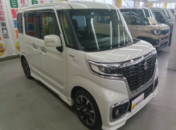 スペーシアカスタム ハイブリッド XS ターボ ナビ付 4WD