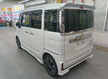 スペーシアカスタム ハイブリッド XS ターボ ナビ付 4WD