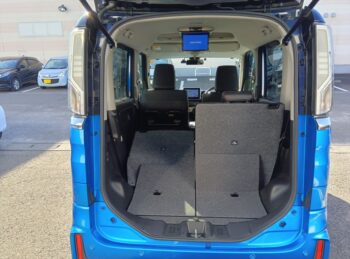 スペーシアカスタム ハイブリットＸＳ ターボ 純正８インチナビＴＶ・全方位モニターパッケージ