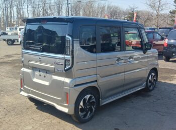 スペーシアカスタム ハイブリッド XS スズキセーフティサポート 未使用車 4WD