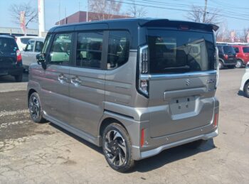 スペーシアカスタム ハイブリッド XS スズキセーフティサポート 未使用車 4WD