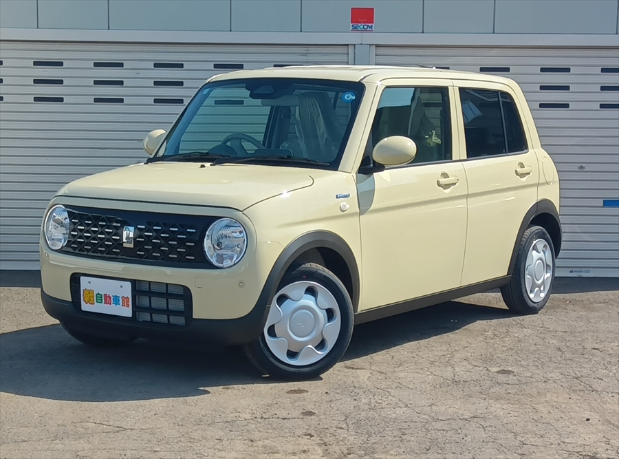 アルトラパン ハイブリッド G 6型 スズキセーフティサポート 未使用車 4WD