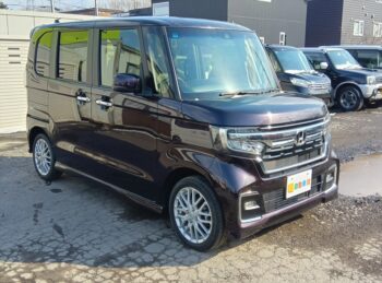 N-BOXカスタム Lターボ 純正ナビ・TV・バックカメラ 後期型 4WD
