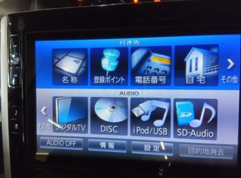 タントカスタム Ｘ　ＳＡ 純正ナビ・ＴＶ　バックカメラ　4WD