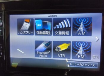 タントカスタム Ｘ　ＳＡ 純正ナビ・ＴＶ　バックカメラ　4WD