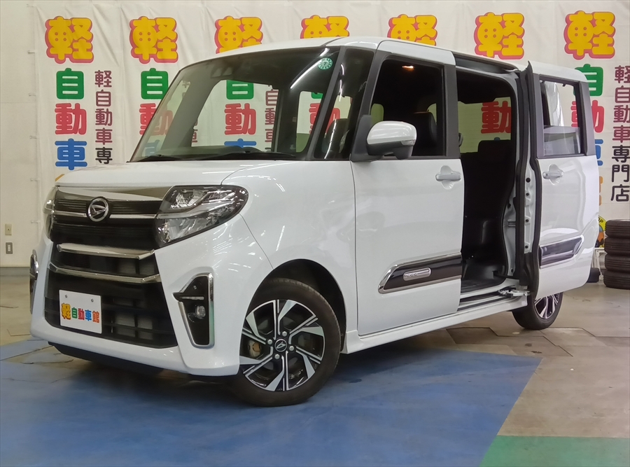 タントカスタム Xスタイルセレクション　純正ナビ・TV・バックモニター　4WD