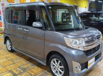 タントカスタム Ｘ　ＳＡ 純正ナビ・ＴＶ　バックカメラ　4WD