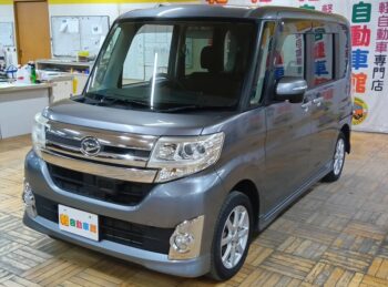 タントカスタム Ｘ　ＳＡ 純正ナビ・ＴＶ　バックカメラ　4WD