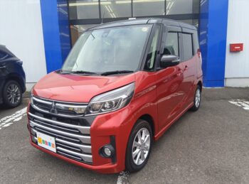 eKスペースカスタム Ｇ ｅアシスト 純正ナビＴＶ・バックカメラ 後期型