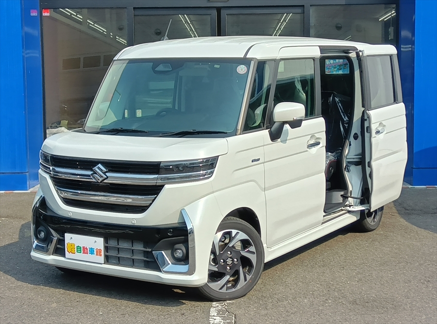 スペーシアカスタム ハイブリットXS 未使用車