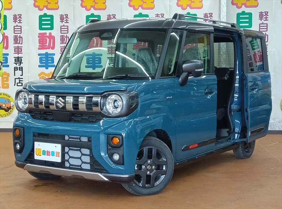 スペーシアギア ハイブリッドＸＺターボ 後期型 未使用車 4WD