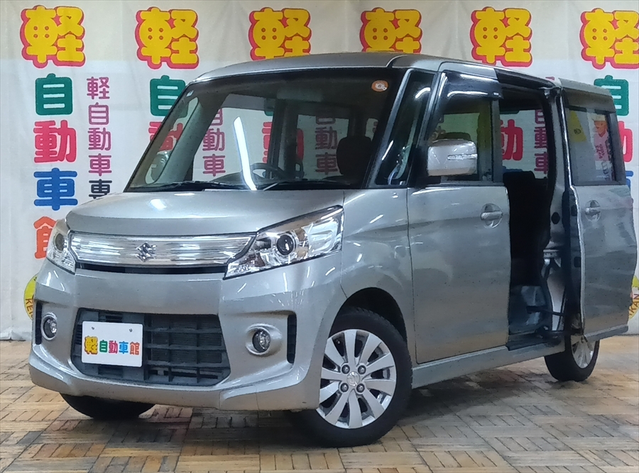 スペーシアカスタム ＧＳ　ナビ　バックカメラ 4WD