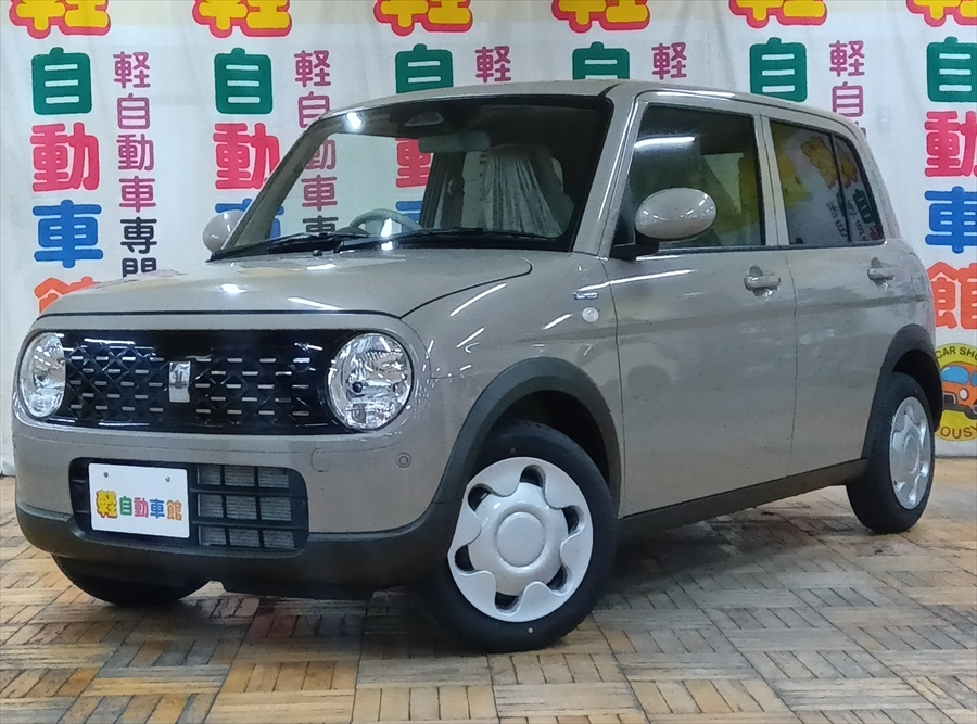 アルトラパン ハイブリッド G 6型 スズキセーフティサポート 未使用車 4WD