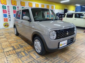 アルトラパン ハイブリッド G 6型 スズキセーフティサポート 未使用車 4WD