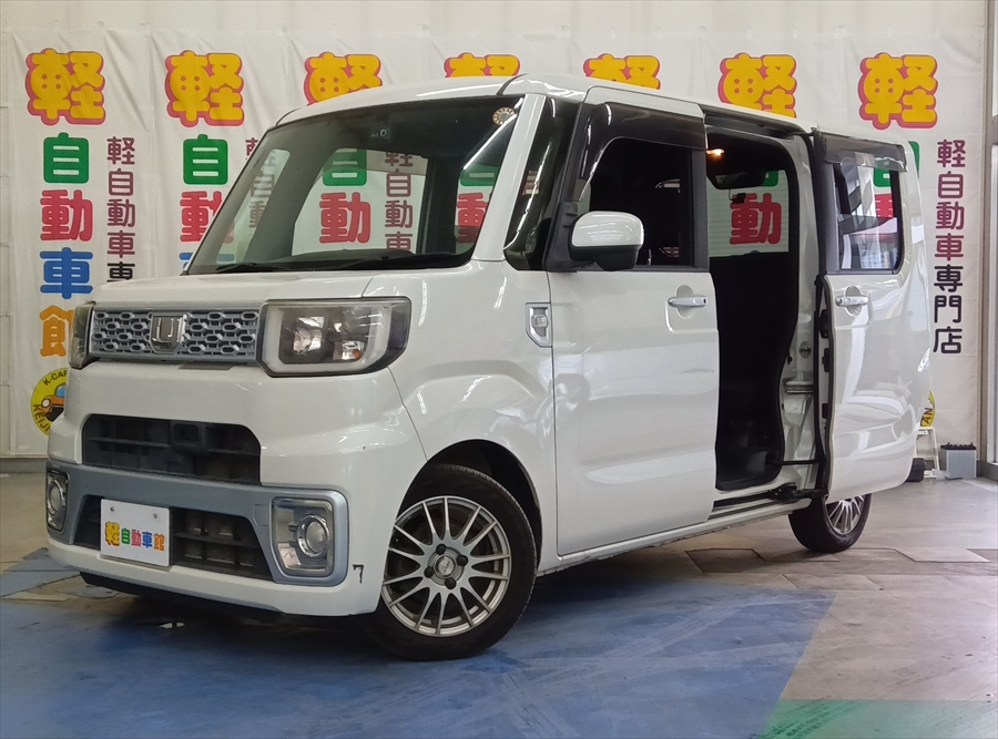 ウェイク X　ターボ　SA　純正ナビ・TV　4WD