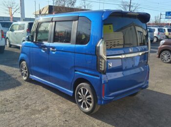 N-BOXカスタム G EXホンダセンシング 純正インターナビ・TV・バックカメラ 4WD
