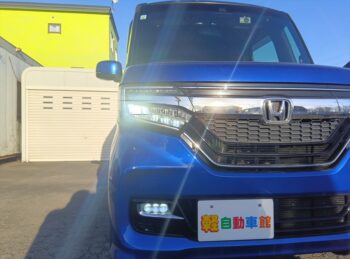 N-BOXカスタム G EXホンダセンシング 純正インターナビ・TV・バックカメラ 4WD
