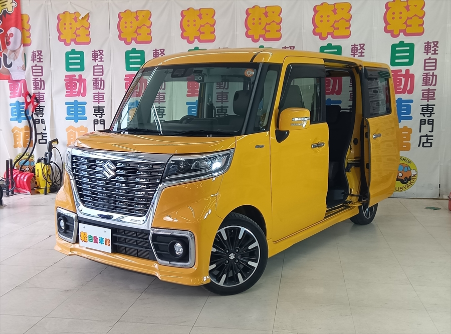 スペーシアカスタム HYBRID XSターボ　4WD