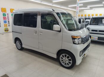 アトレーワゴン カスタムターボ　RS　純正ナビ・TV　4WD