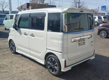 スペーシアカスタム ハイブリッドXS 純正ナビ・TVバックモニター 4WD