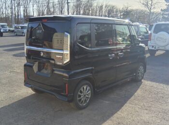 スペーシアカスタム ハイブリッドXS 全方位モニター 純正ナビ・TV スズキコネクト 4WD