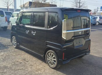 スペーシアカスタム ハイブリッドXS 全方位モニター 純正ナビ・TV スズキコネクト 4WD