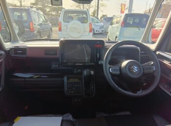 スペーシアカスタム ハイブリッドXS 全方位モニター 純正ナビ・TV スズキコネクト 4WD