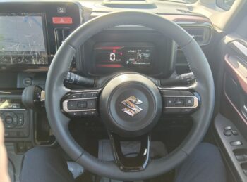 スペーシアカスタム ハイブリッドXS 全方位モニター 純正ナビ・TV スズキコネクト 4WD