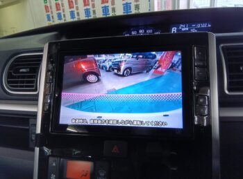 タントカスタム RS　トップエディションSAⅡ　ターボ　純正ナビＴＶ　バックカメラ　4WD