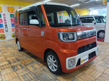 ウェイク Ｘ　ＳＡ　ターボ　純正８インチナビ　ＴＶ　バックカメラ 4WD