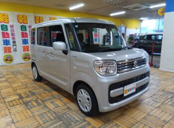 スペーシア ハイブリッドＸ　純正ナビ　バックカメラ 4WD