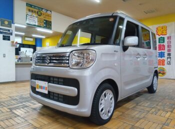 スペーシア ハイブリッドＸ　純正ナビ　バックカメラ 4WD