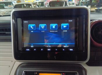 スペーシア ハイブリッドＸ　純正ナビ　バックカメラ 4WD