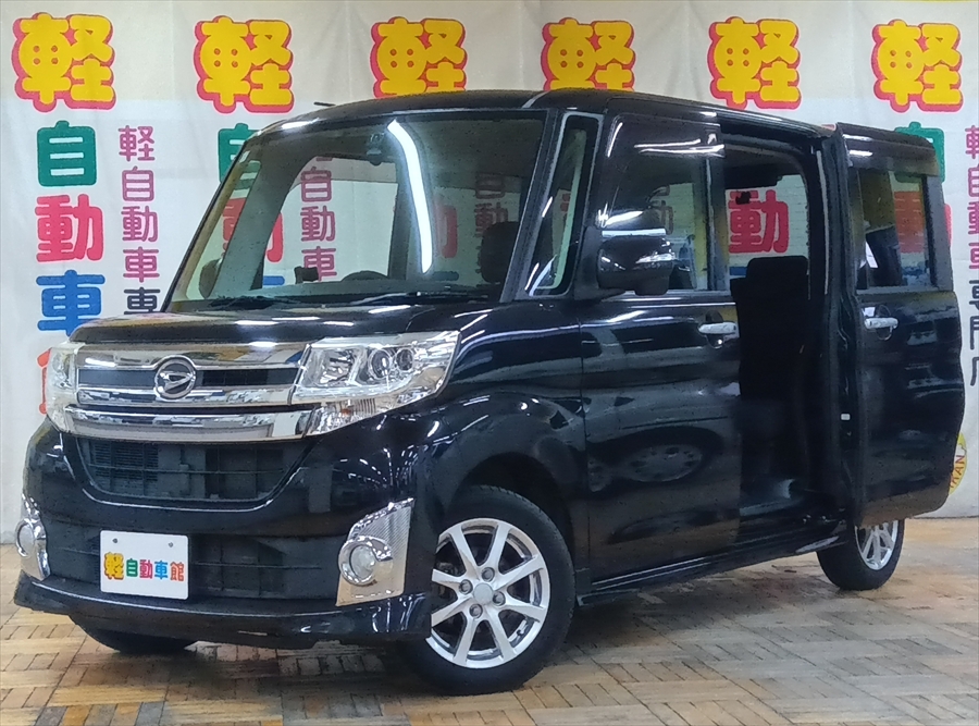 タントカスタム Ｘ　ナビ　TV　バックカメラ 4WD