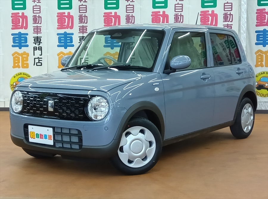 アルトラパン ハイブリッド G 6型 スズキセーフティサポート 未使用車 4WD