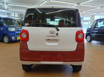 ムーヴキャンバス ストライプスＧ 純正ナビ 4WD