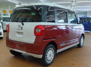 ムーヴキャンバス ストライプスＧ 純正ナビ 4WD