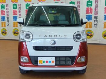 ムーヴキャンバス ストライプスＧ 純正ナビ 4WD