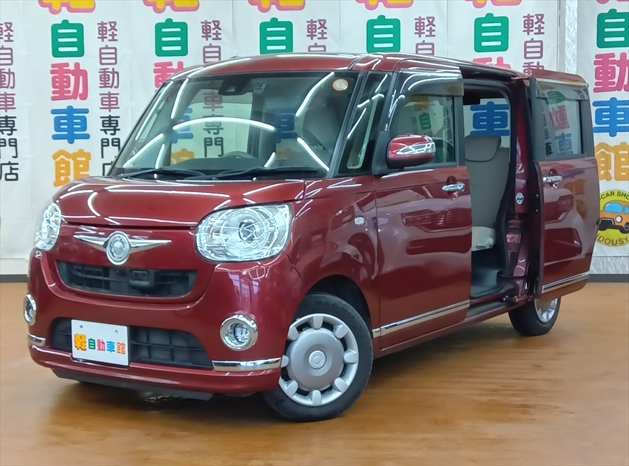 ムーヴキャンバス ＧメイクアップＳＡⅡ 純正ナビ 4WD