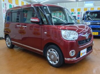 ムーヴキャンバス ＧメイクアップＳＡⅡ 純正ナビ 4WD