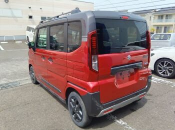 スペーシアギア ハイブリットＸＺターボ 全方位モニター 現行型 純正ナビＴＶ 未使用車