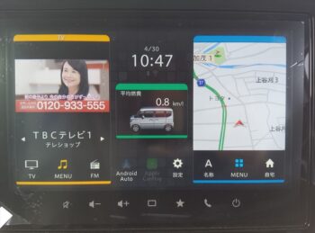 スペーシアギア ハイブリットＸＺターボ 全方位モニター 現行型 純正ナビＴＶ 未使用車