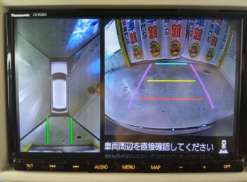 アルトラパン モード 全方位モニター純正８インチナビ・TV 4WD