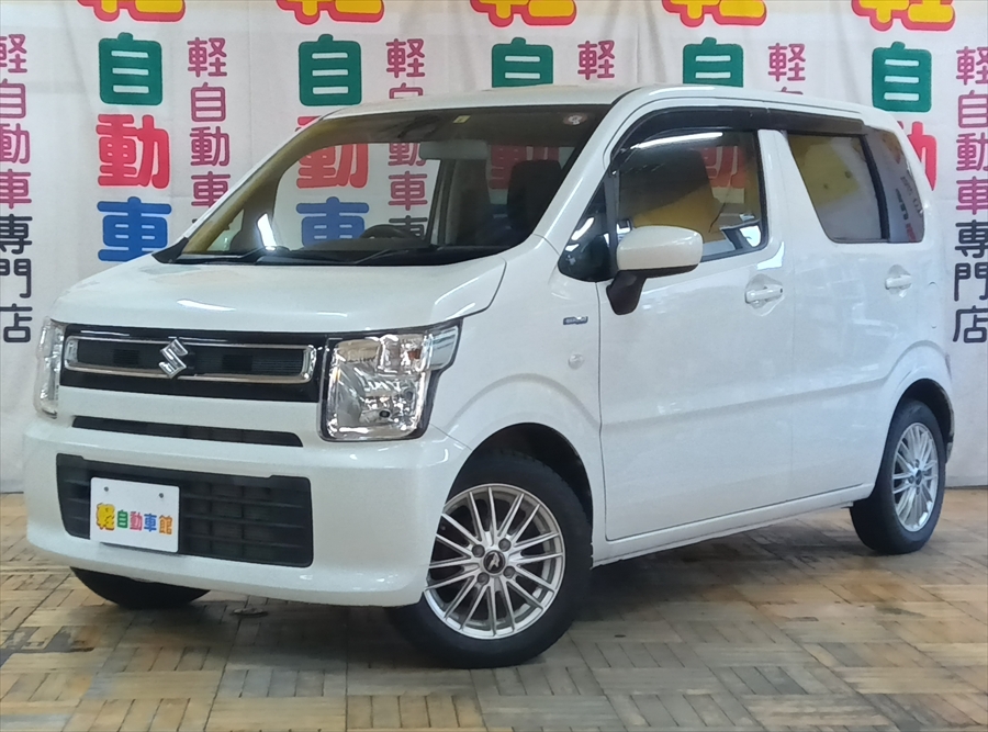 ワゴンR ハイブリッドＦＸ　セーフティパッケージ装着車　純正ナビ　TV 4WD