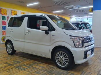 ワゴンR ハイブリッドＦＸ　セーフティパッケージ装着車　純正ナビ　TV 4WD