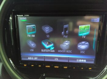 ハスラー タフワイルド ターボ　純正８インチナビ・ＴＶ　現行型 4WD