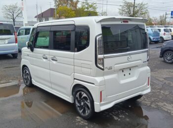 フレアワゴン カスタムスタイル XT ターボ 全方位カメラ 純正ナビ・ＴＶ 4WD